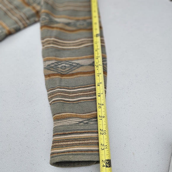 Pendleton Men's Casual Button Down Shirt - Green, Tan, and Brown - Picture 9 of 9